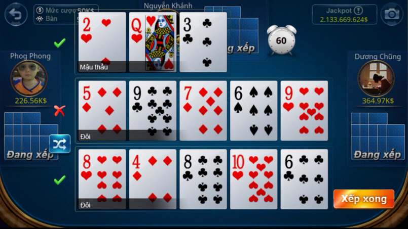 Cách chơi Mậu Binh - Giới thiệu khái quát sơ lược về game bài Mậu Binh