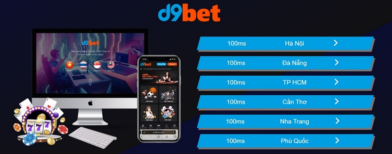 Nền tảng ứng dụng mobile của D9Bet có những gì nổi bật?